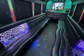 Olympia Limo Bus Interior