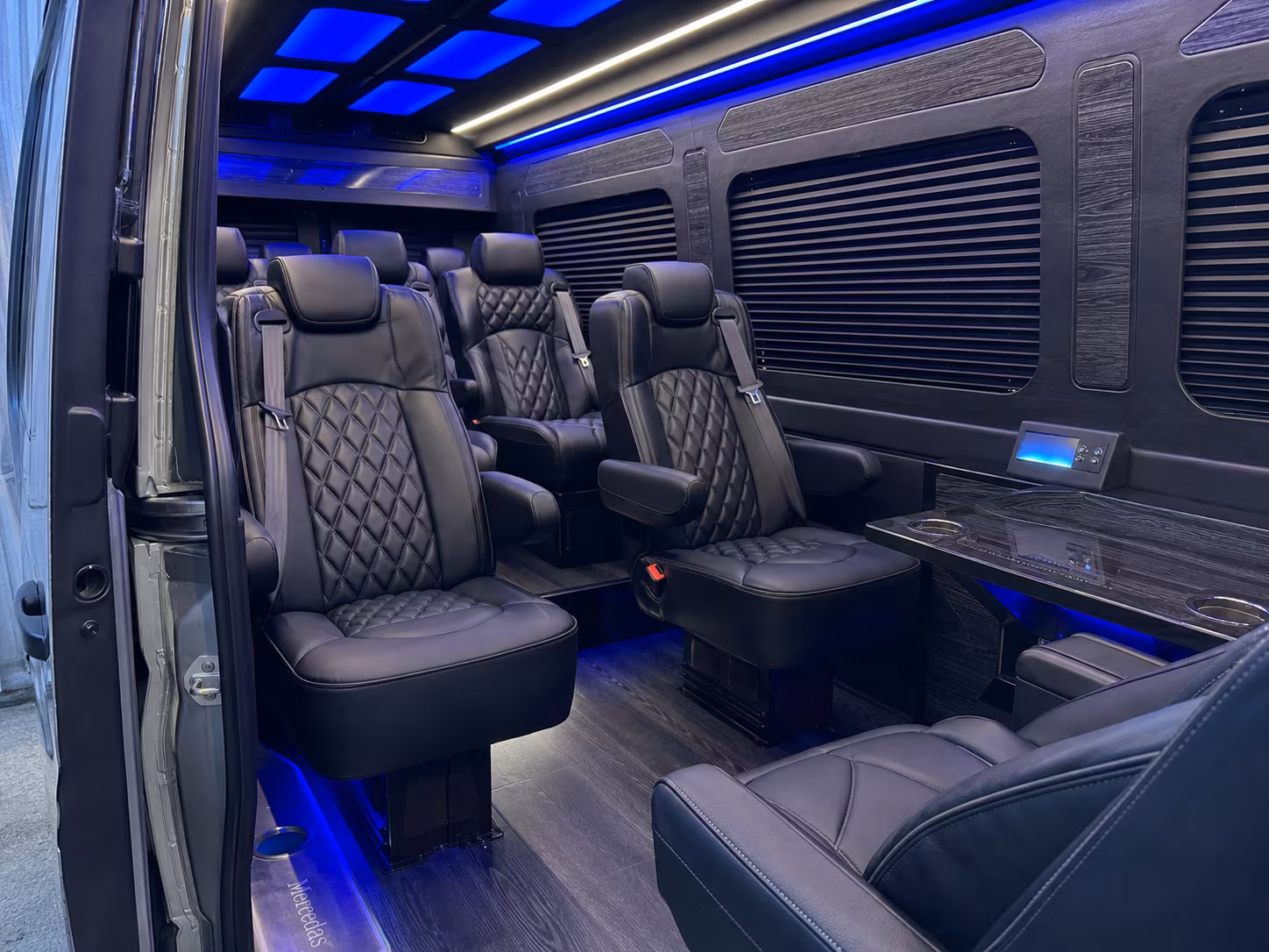 sprinter van transportation for groups and events across olympia